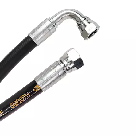 Letkuasennelma 2SC 1/2" JIC 7/8" (10) sisäkierre - JIC 7/8" (10) sisäkierre 90 astetta - Letkuasennelmat - LET12JIC-10SK-1090 - 1