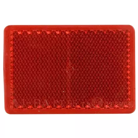 HEIJASTIN PUNAINEN 39X57 TARRALLA (EI PAKATTU) - Heijastimet - ST100450 - 1