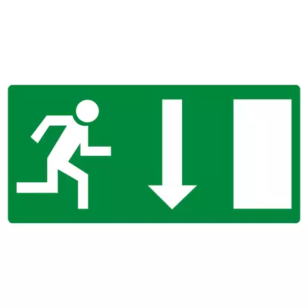 OPASTE JV 300X150 POISTUMISTIE NUOLI ALAS,MUOVI - Opasteet ja kyltit - TRA030 - 1