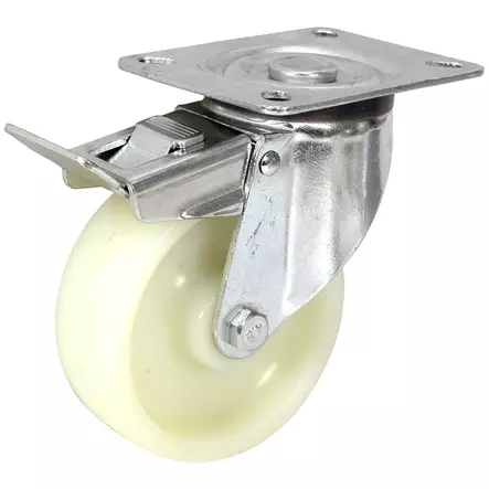 PYÖRÄ VAUNUN 80MM VALK. KÄÄNT/JARRU - Pyörät - XPJ80030 - 1