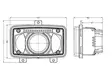 LED-AJOVALO VALTRA 30W/50W REVON - Ajovalot - RAV500 - 2