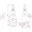 Paineenrajoitusventtiili VMP mitat - Apuventtiilit - H80710-180 - 2