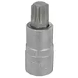 TORX HYLSY 1/2" S2 T60 - Jatkovarret ja adapterit - IKH4060 - 1