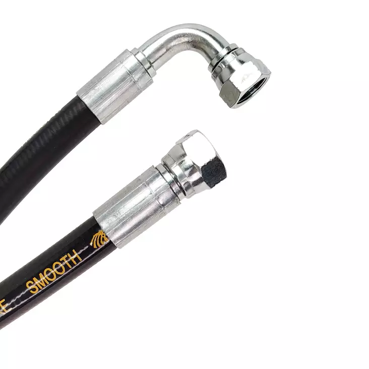 Letkuasennelma 2SC 1/2" JIC 7/8" (10) sisäkierre - JIC 7/8" (10) sisäkierre 90 astetta - Letkuasennelmat - LET12JIC-10SK-1090 - 1
