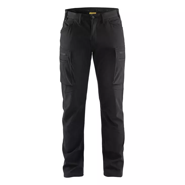 Bl=C3=A5kl=C3=A4der softshell ty=C3=B6housut, musta - Kesä- ja sisätyöhousut, talvihousut - BLK1477-9900-C50 - 1