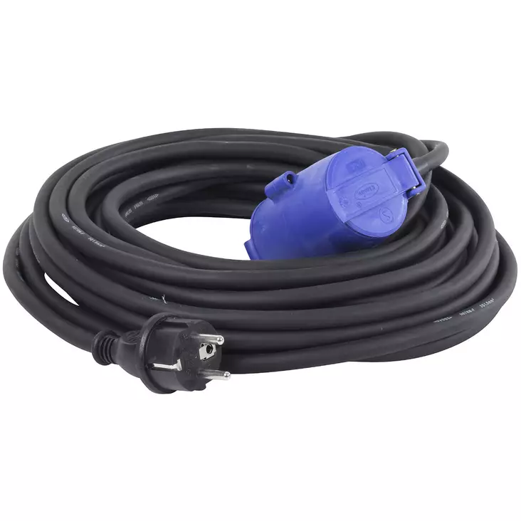 JATKOJOHTO KUMI 2-OS 230V 15M 1,5X3H07RN-F - Jatkojohdot ja kaapelikelat - CRX1030 - 1