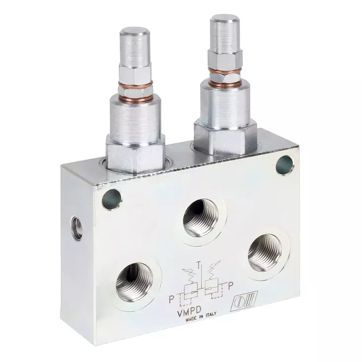 KAKSOISPAINEENRAJOITUSVENTTIILI 1/2 VMPD 80-300BAR, TAKALANA - Apuventtiilit - H80734-300 - 2