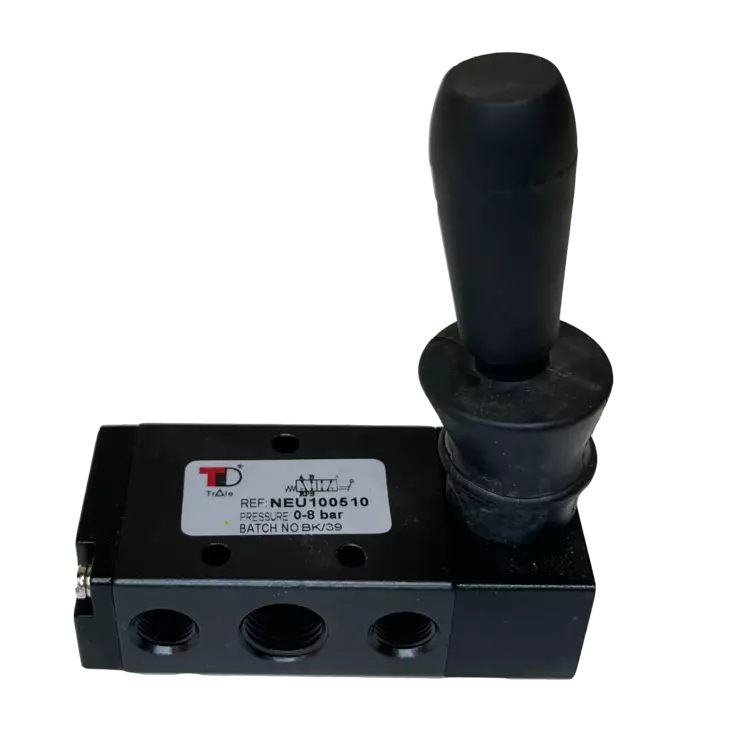 KÄSIVIPUVENTTIILI 5/2 1/4 90 VIPU/JOUSI - Käsiohjatut venttiilit - NEU100510 - 1