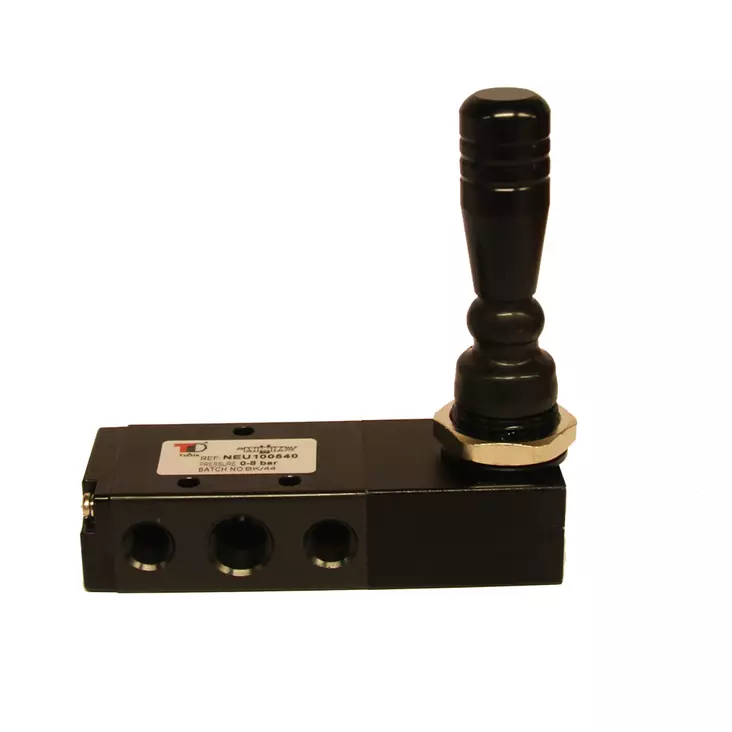 KÄSIVIPUVENTTIILI 5/3 1/4 90 VIPU/JOUSI NC - Käsiohjatut venttiilit - NEU100540 - 1