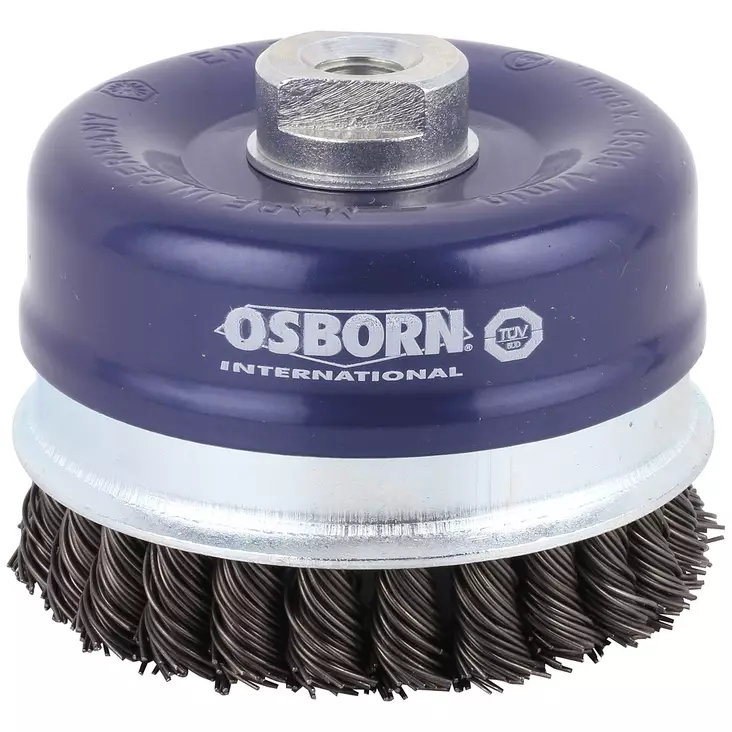 KUPPIHARJA M14 100MM TERÄSLANKA 0,80MM - Harjat - OB030 - 1