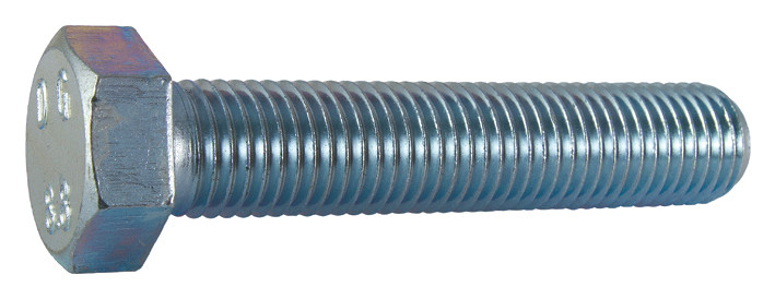 Kuusiokantaruuvi täyskierre sinkitty 8.8 DIN 933 M20 - Millikierteiset kuusiokantaruuvit - 609-20X140 - 1