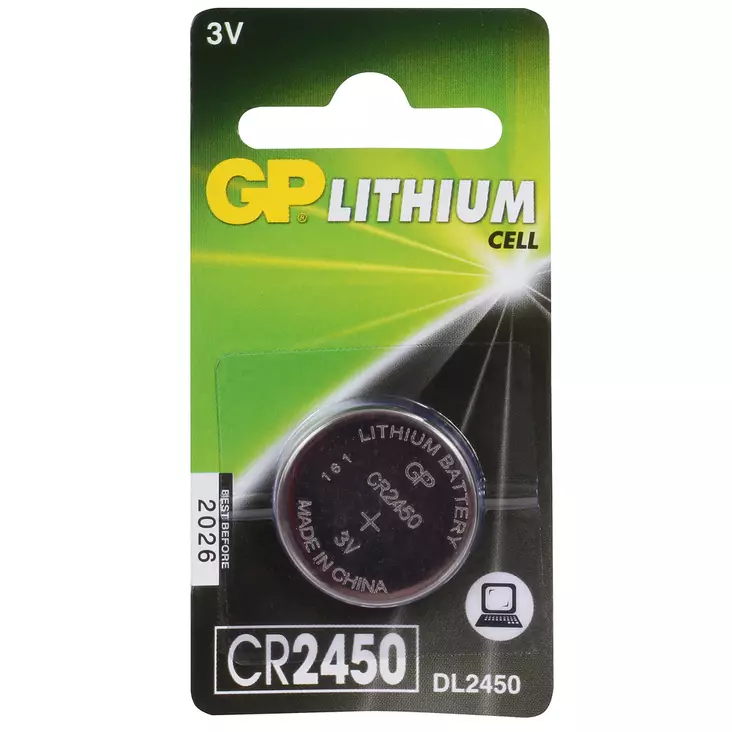 PARISTO NAPPI LITHIUM 3,0V 1 KPL - Paristot ja akut - GPCR2450 - 1