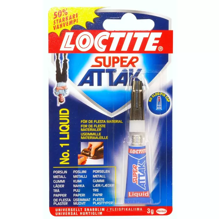 PIKALIIMA 3G LOCTITE SUPER ATTACK - Pikaliimat - HK100 - 1