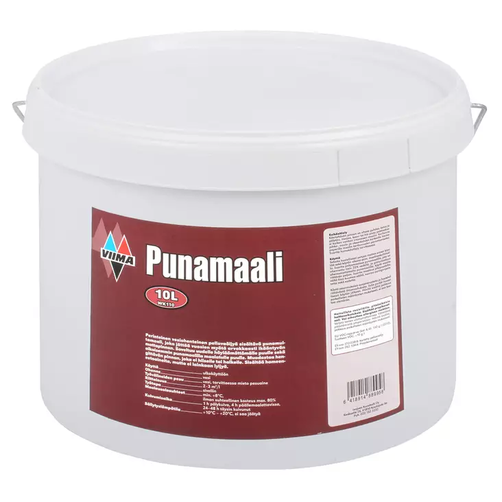 PUNAMAALI 10L - Maalit ja puuöljyt - WK110 - 1