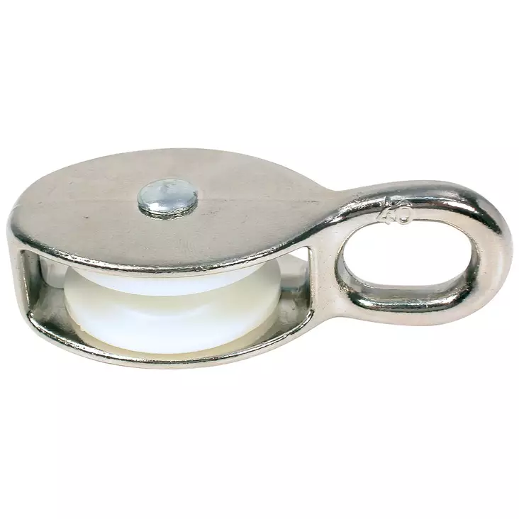 PYLPYRÄ 40MM KROMI/NYLON 1PYÖR. - Köydet - TT040 - 1