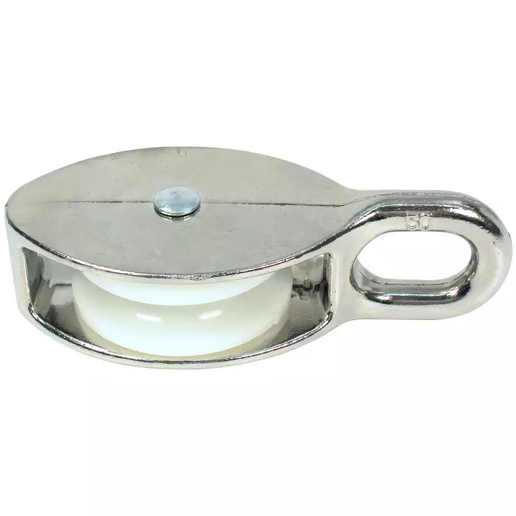 PYLPYRÄ 50MM KROMI/NYLON 1PYÖR. - Köydet - TT050 - 1