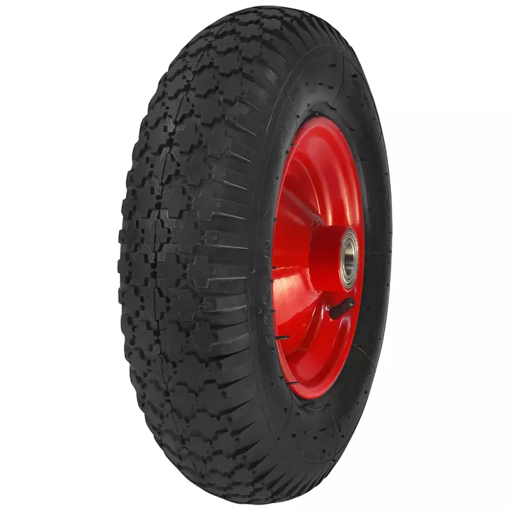 PYÖRÄ 4.00X8/4 MET/KUULAL. TÄYDELLINEN - Pyörät - XPR400100 - 1