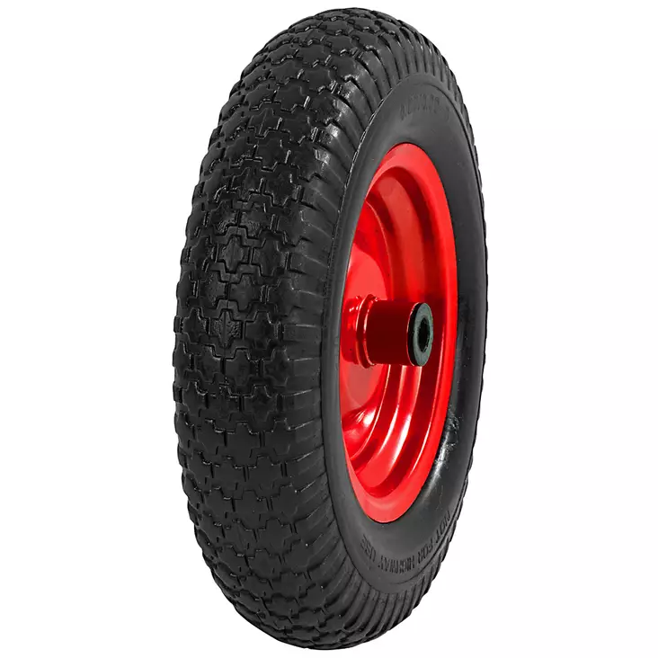 PYÖRÄ 4.00X8 MET/LIUKUL. PUHKEAMATON TÄYDELLINEN - Pyörät - XPU40080 - 1