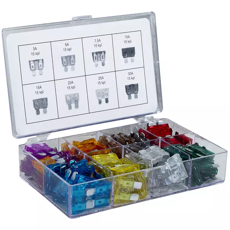 SULAKE LAJITELMA LATTA 120KPL - Sulakkeet ja tarvikkeet - ST31600 - 1