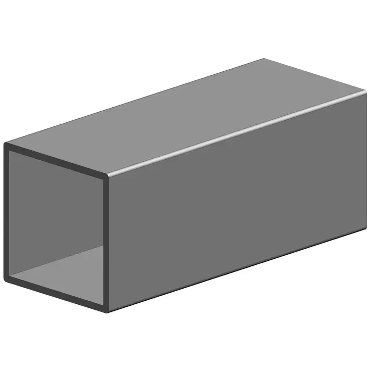 TERÄS 40X40X1,5X2000 NELIÖ PUTKI - Teräsprofiilit - TE4040 - 1