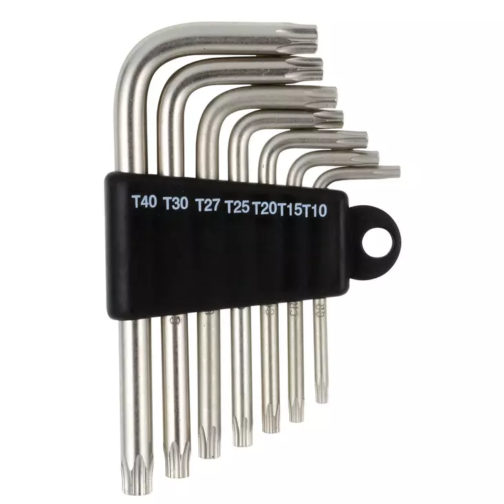 TORXAVAINSRJ 7-OS T10-T40 - Kuusiokolo- ja torx-avaimet - XTX8200 - 1