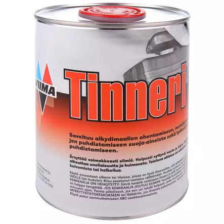 TINNERI 1L VIIMA - Asetonit, Tinnerit, Tärpätit - WKB001 - 1