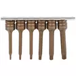 HYLSYSARJA 1/2" TÄHTI M4-12 PITKÄ 6-OSAINEN, PAINEILMA - Hylsyt - IKH6131 - 1