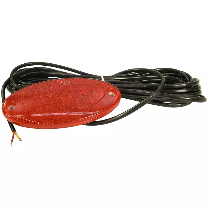 ÄÄRIVALO OVAALI PUNAINEN LED 12V 5,0M - Äärivalot - ST964295161 - 1