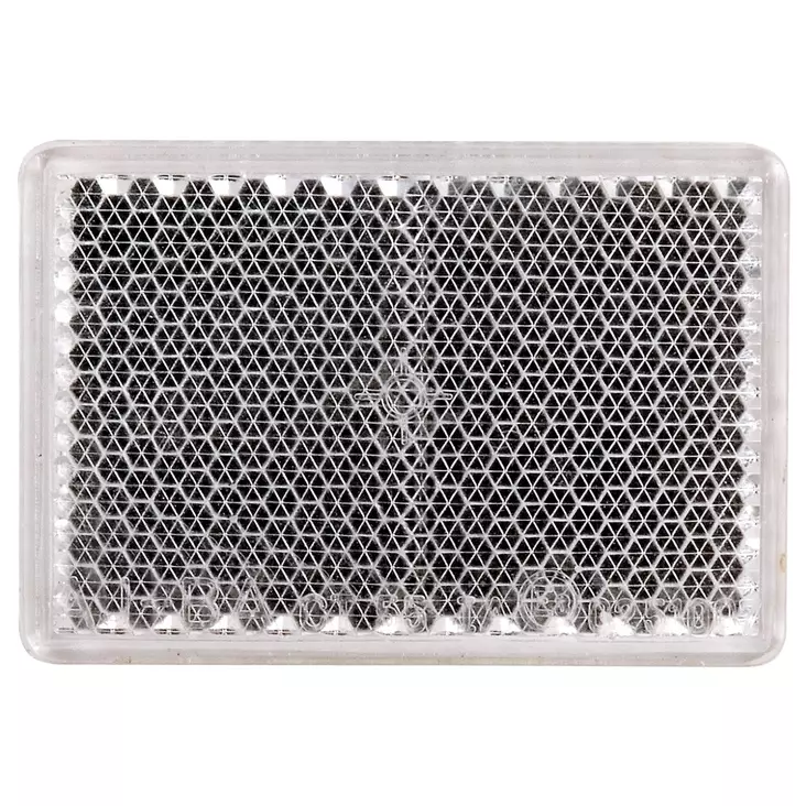 HEIJASTIN VALKOINEN 39X57 TARRALLA (EI PAKATTU) - Heijastimet - ST100451 - 1