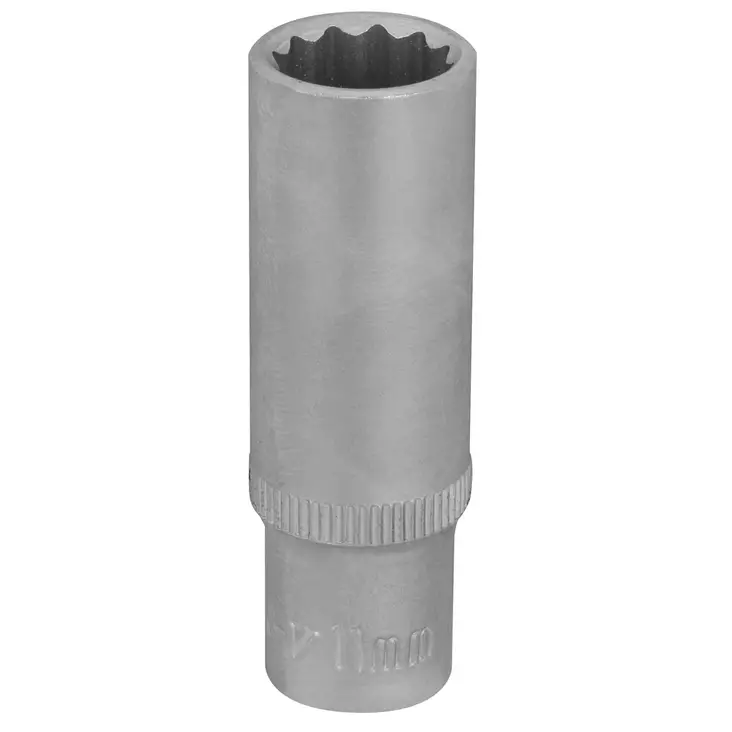 HYLSY 1/4" 12-KULMA M11 PITKÄ (50MM) - Hylsyt - XD04811 - 1
