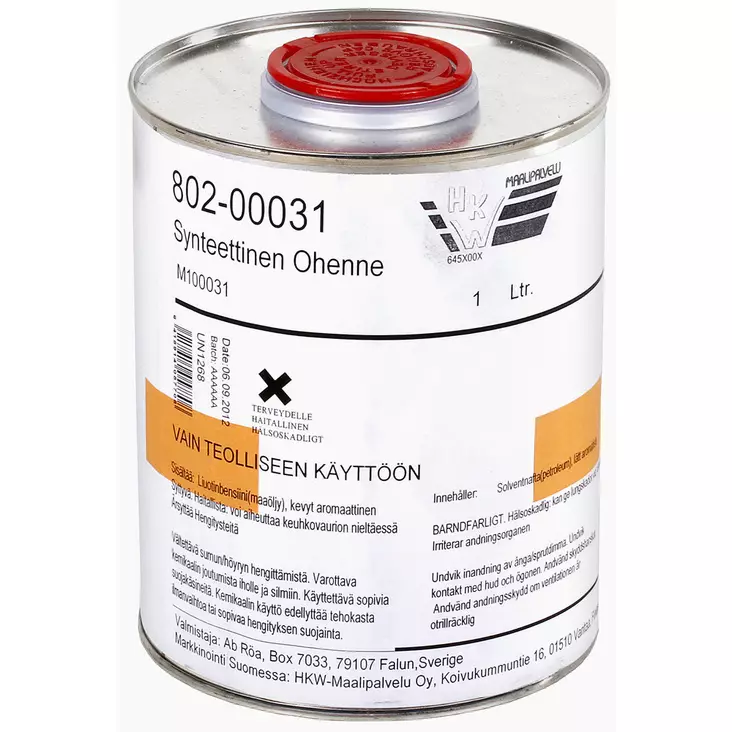 OHENNE SYNTEETTINEN 1L HIDAS - Konemaalit - M100031 - 1