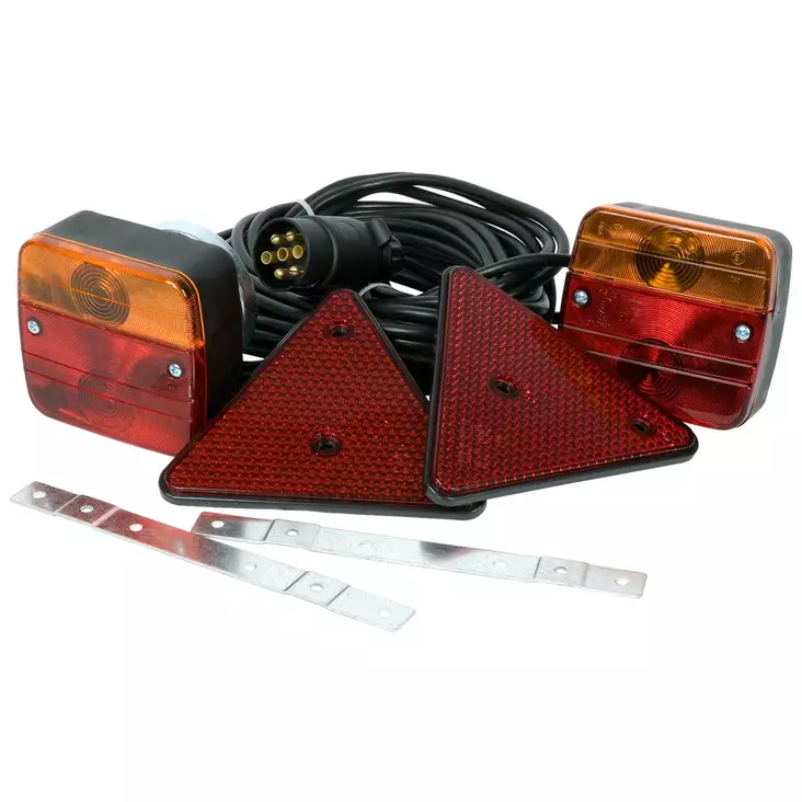 PERÄVAUNUN VALOSARJA MAGNEETTI 12V - Perävaunutarvikkeet - ST86001 - 1