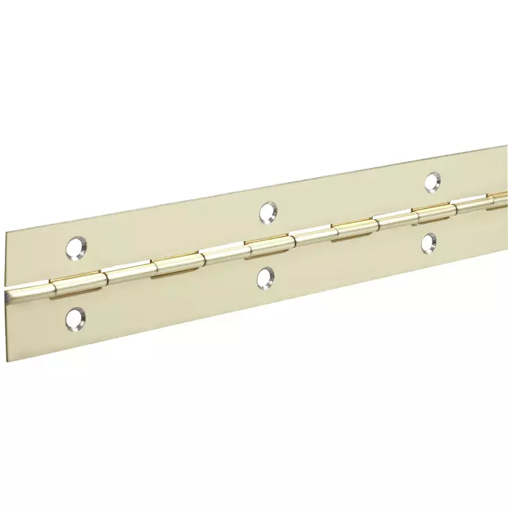 PIANOSARANA 32MM 1M, MESSINKIPINNOITETTU TERÄS - Saranat - FIX1101 - 1