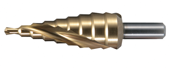 PORRASPORANTERÄ SPIRAALI, TIN-PINNOITE 4-32MM, PITUUS 102/80MM, KARA 10MM - Porrasporanterät - D-40191 - 1