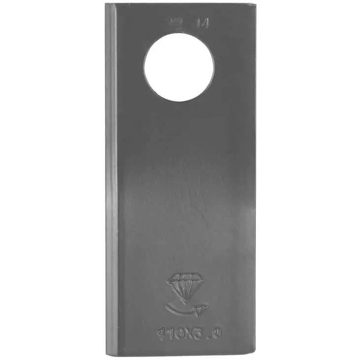 TERÄLAPPU 110X47X3X21 VAS. JUNKKARI NM - Työkoneiden kulutusosat - S1121 - 1