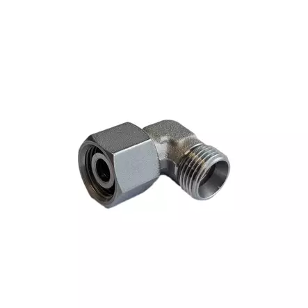 SUUNNATTAVA KULMALIITIN 12L-12L UK-SK DIN 2353 ZN-NI - Letkuliittimet putkitartunnalla - PFZW2L12 - 1