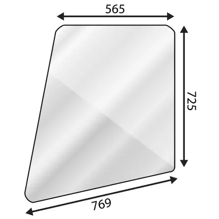 OVILASI VALMET 205-665 - Lasit - T5592 - 1