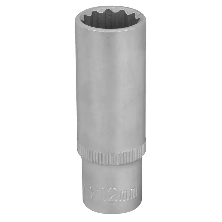 HYLSY 1/4" 12-KULMA M12 PITKÄ (50MM) - Hylsyt - XD04812 - 1