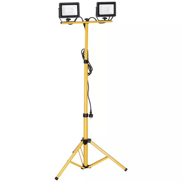 LED VALONHEITIN 4800 LM 2X30W/230V 2,5M JOHTO - Rakennusvalaisimet ja valonheittimet - CRX3322 - 1