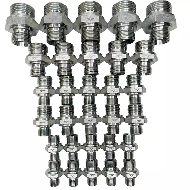 Kaksoisnipat bsp UK-UK 30-osaa - Hydrauliikkanipat BSP - BSPNIPAT2 - 1