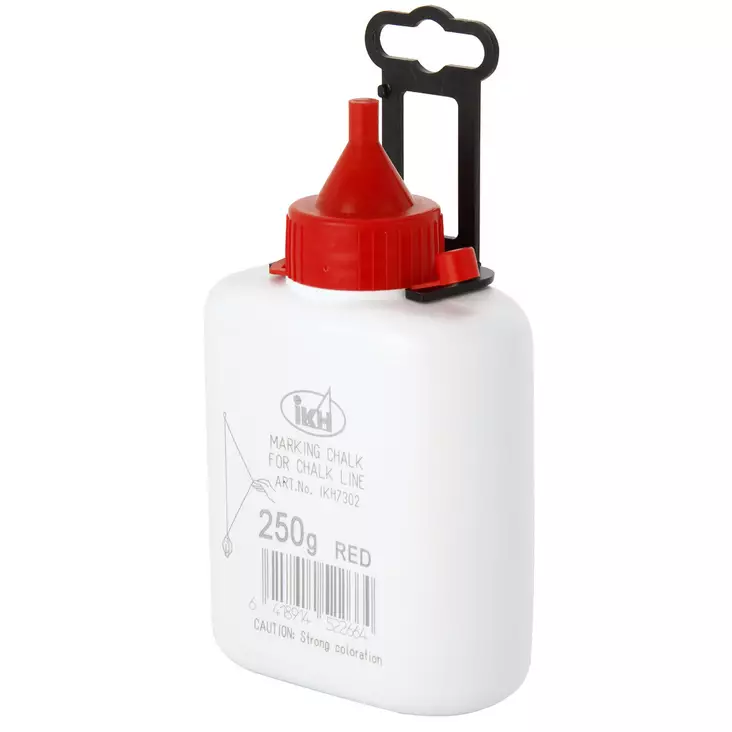 PULVERIVÄRI 250GR PUNAINEN - Merkintätyökalut - IKH7302 - 1