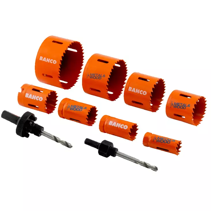 REIKÄSAHASARJA 10-OSAA - Reikäsahanterät - 3834-PROMO-82 - 1