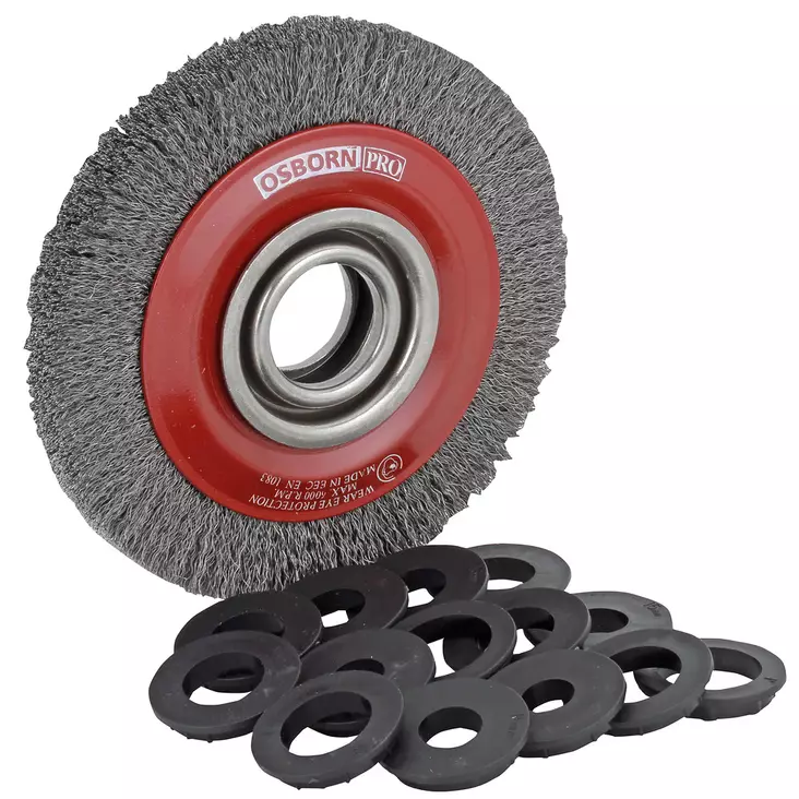 SMIRGELIHARJA 150X21X32MM TERÄSLANKA 0,20MM - Harjat - OB032 - 1
