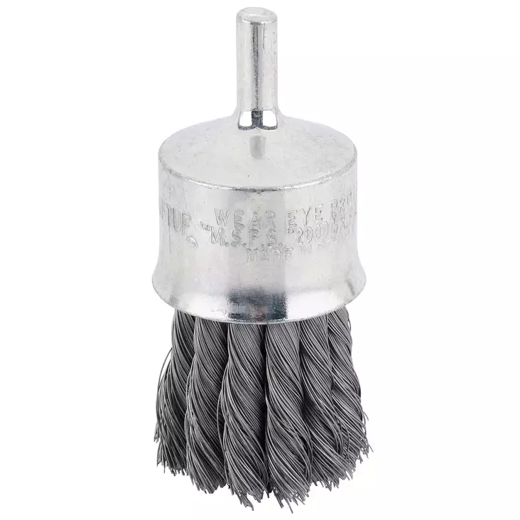 TUPSUHARJA 6MM KARA 30MM TERÄSLANKA 0,25MM - Harjat - OB012 - 1