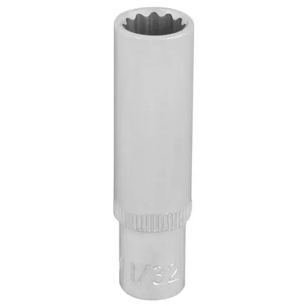HYLSY 1/4" 12-KULMA 11/32" PITKÄ (50MM) - Hylsyt - XD04903 - 1