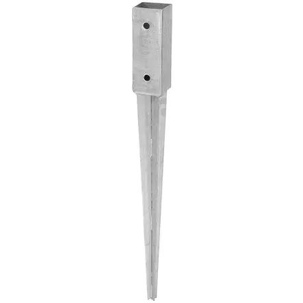 TERÄSJALKA 51X102X750X2MM KUUMASINKITTY - Maakiinnikkeet - JK013 - 1