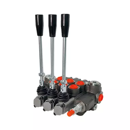 VINCKE HYDRAULIIKKAVENTTIILI 80L/MIN 1/2" 3-KARA 2-TOIMINEN - Käsiohjausventtiilit - VNK220003 - 2