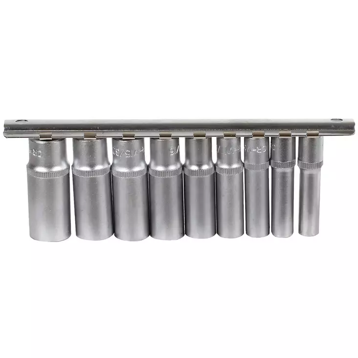 HYLSYT IRTO 1/4" 1/4"-9/16" 9-OSAINEN 12-KULMAINEN, PITKÄT HYLSYT - Hylsyt - IKH6133 - 1