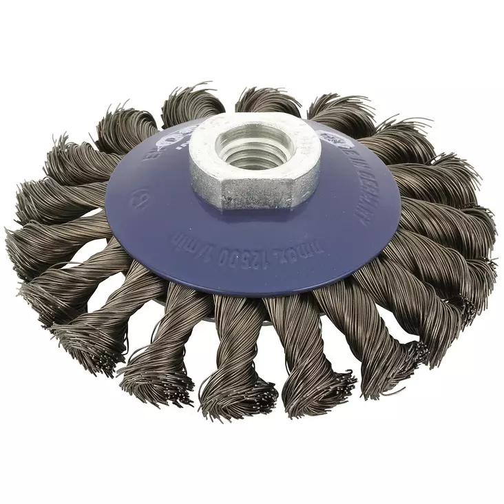 LAUTASHARJA M14 100X13MM TERÄSLANKA 0,35MM - Harjat - OB013 - 1