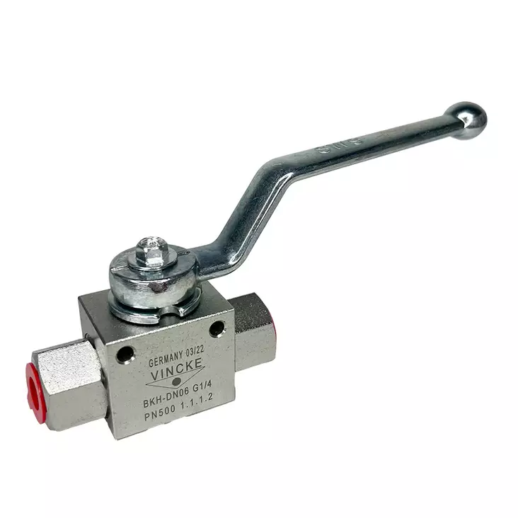 2-TIE KUULAHANA BSP 1/4" 500BAR - Kuulahanat, jakoventtiilit - VNKVH2F0604 - 1